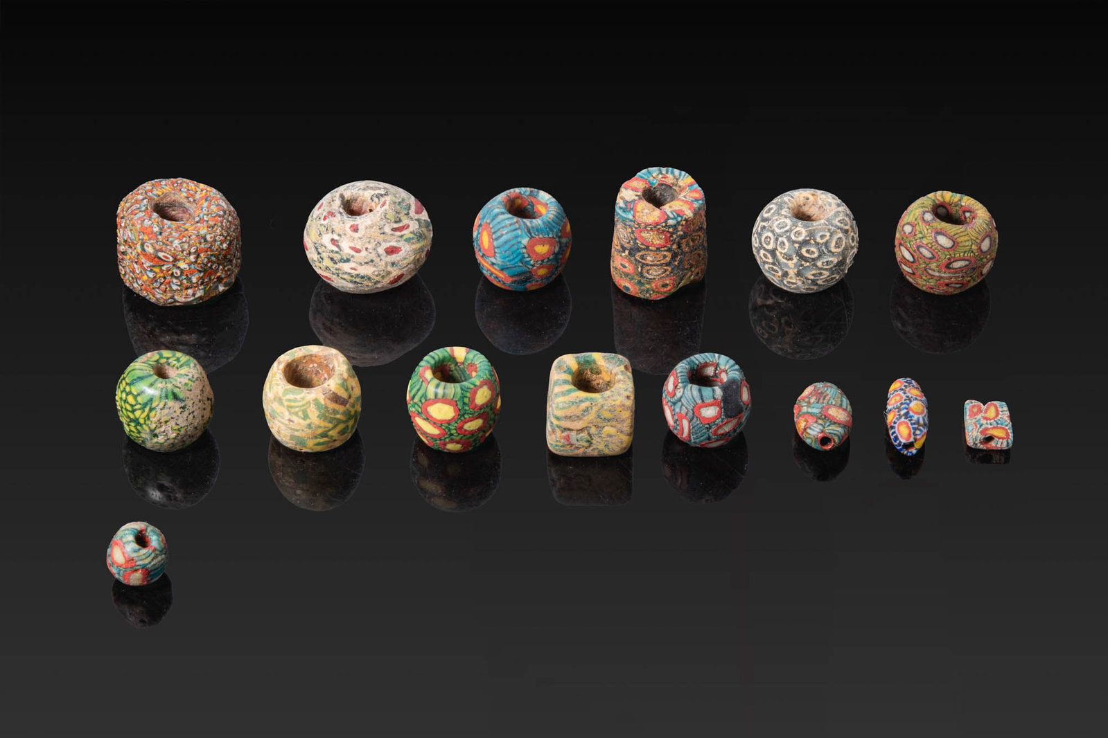 COLLECTION OF GREEK AND ROMAN GLASS BEADS (1 of 3)