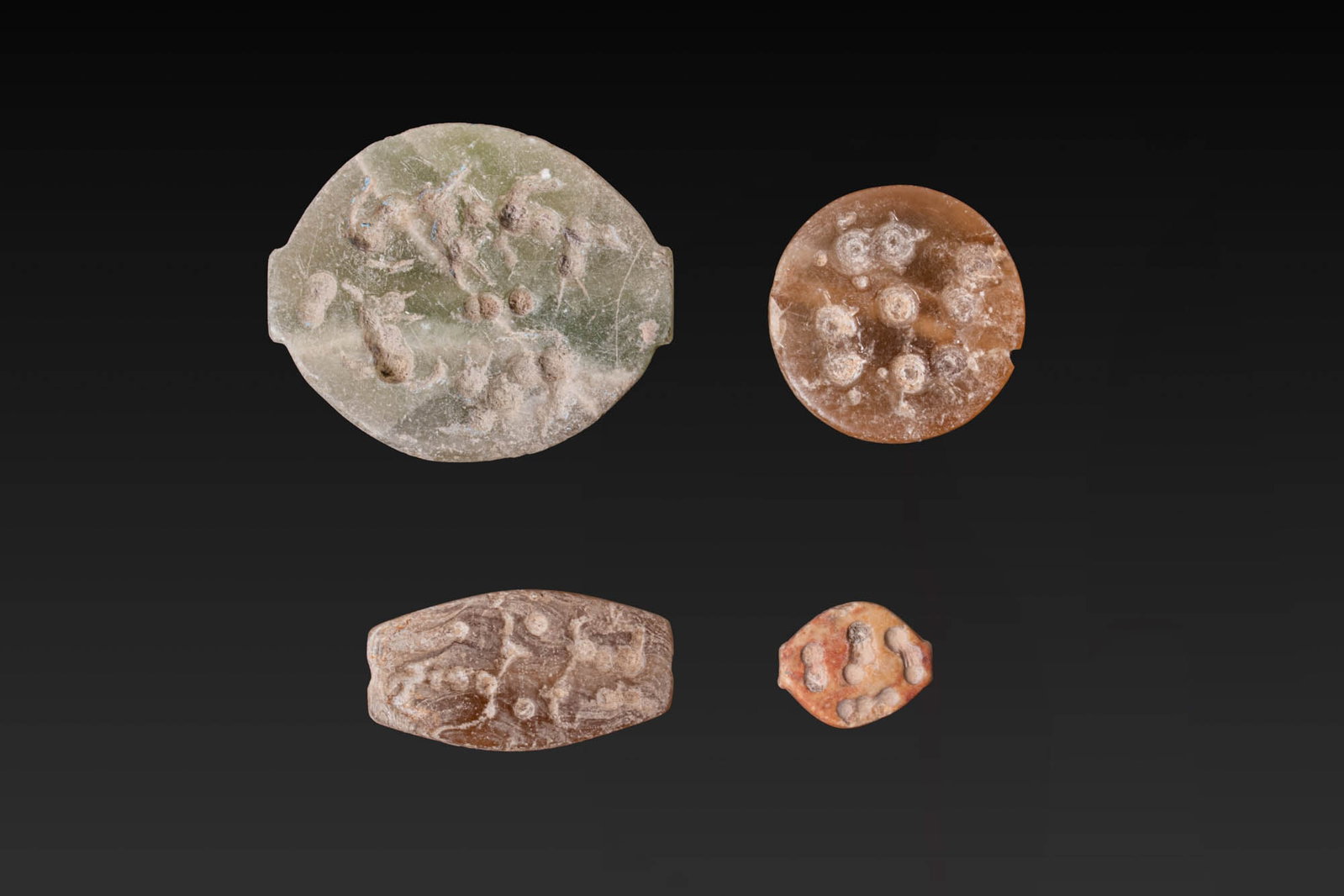 COLLECTION OF MESOPOTAMIAN STONE STAMP SEALS - ORIGINAL LAMBERT REPORT (1 of 6)