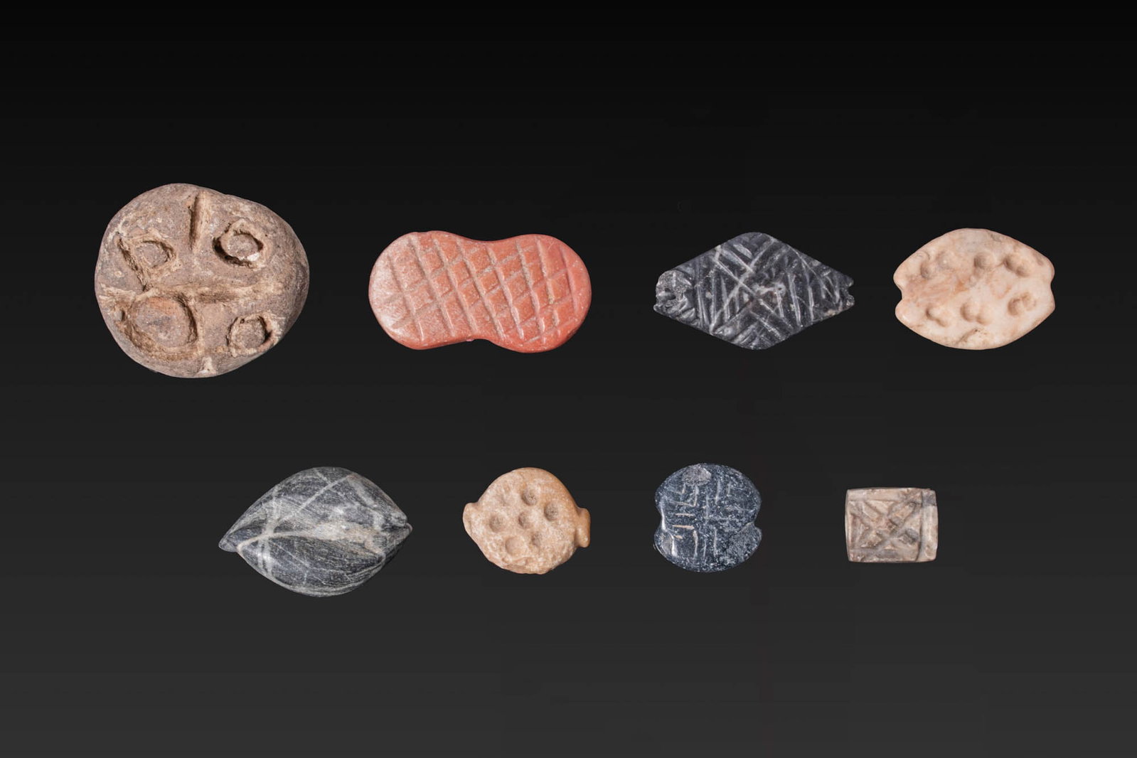 COLLECTION OF MESOPOTAMIAN STAMP SEALS AND AN AMULET - ORIGINAL LAMBERT REPORT (1 of 10)