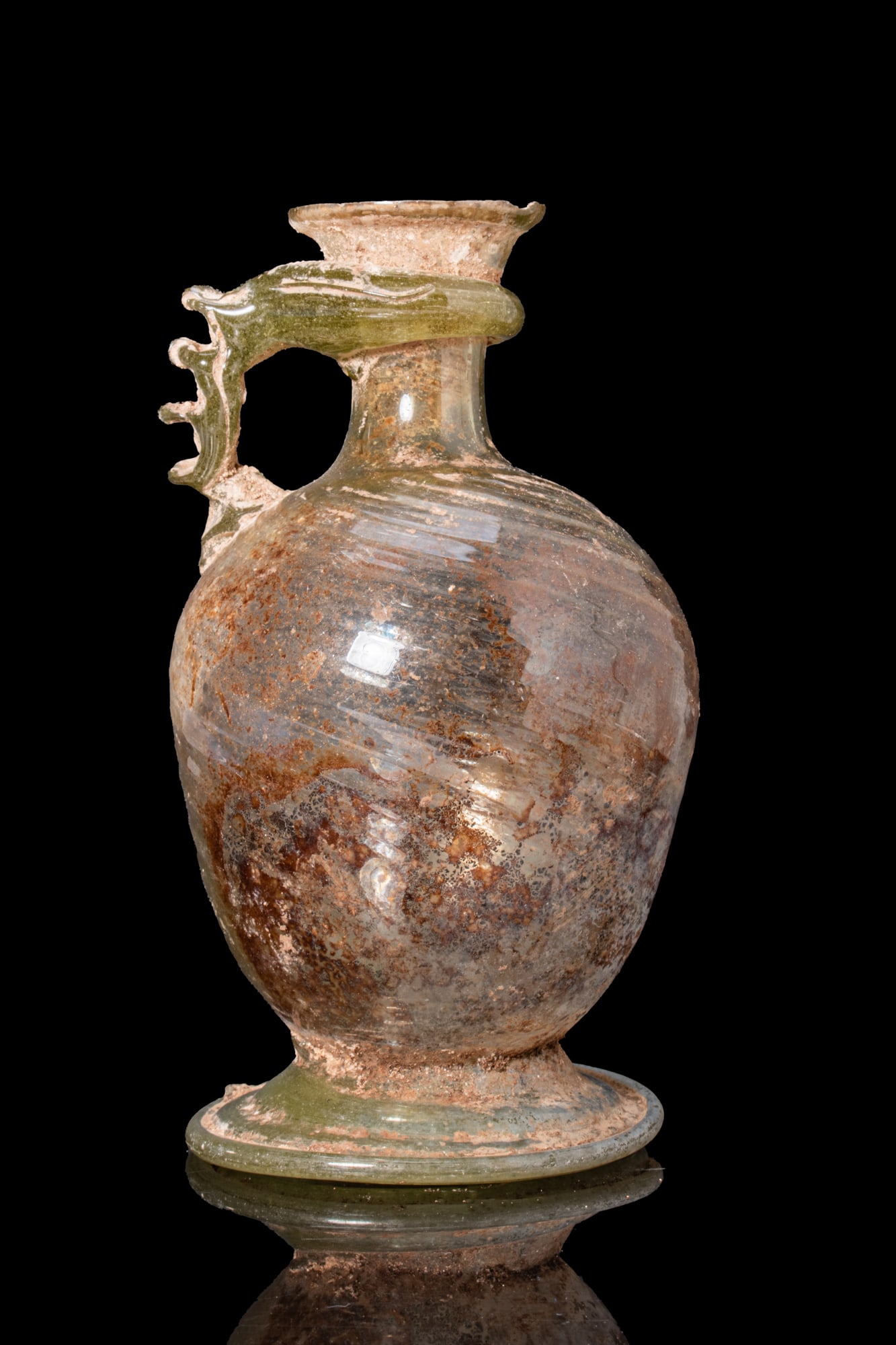 ROMAN TRANSLUCENT GLASS JUG (1 of 5)