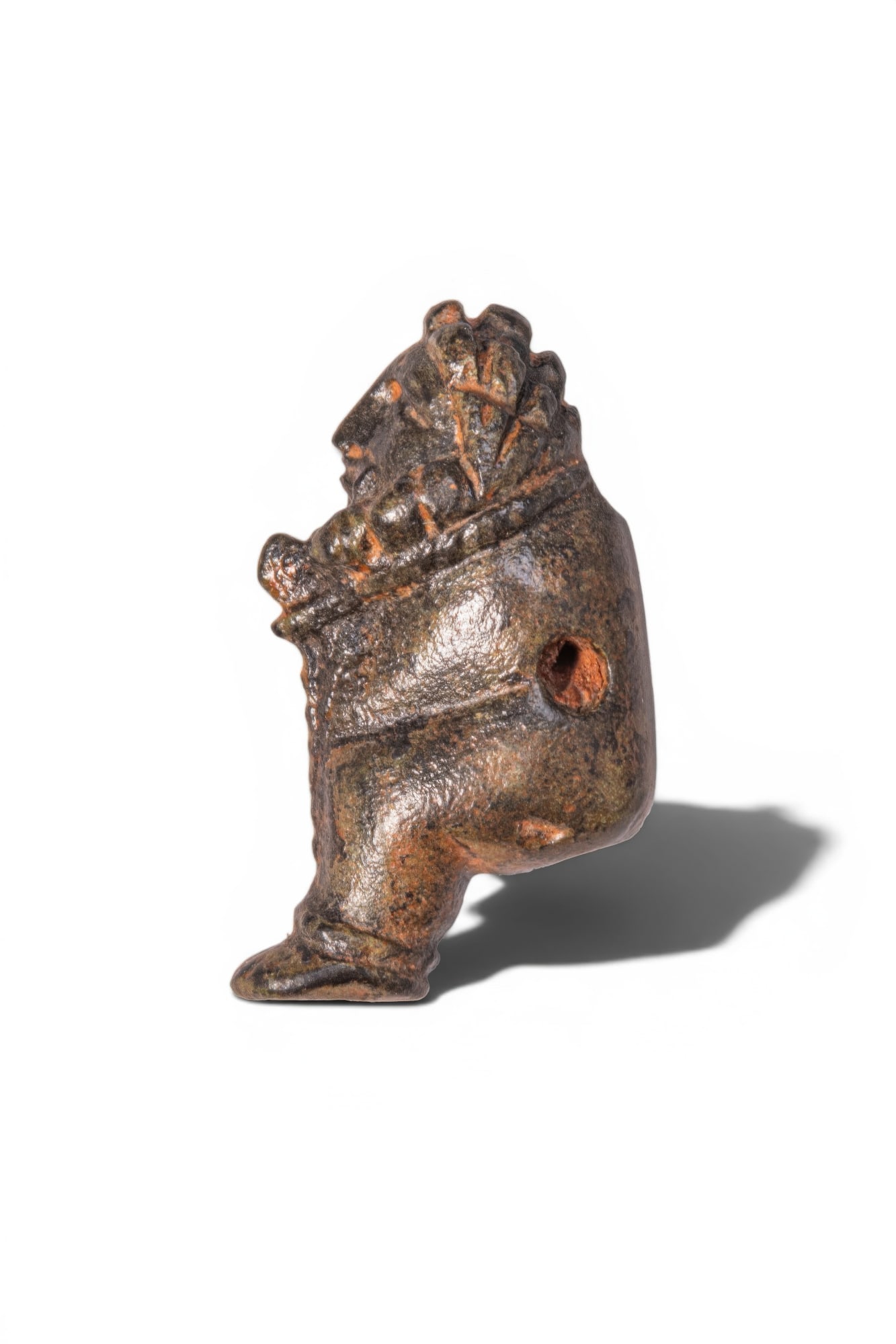 ROMAN BRONZE FIGURINE OF A BOUND CAPTIVE (1 of 3)