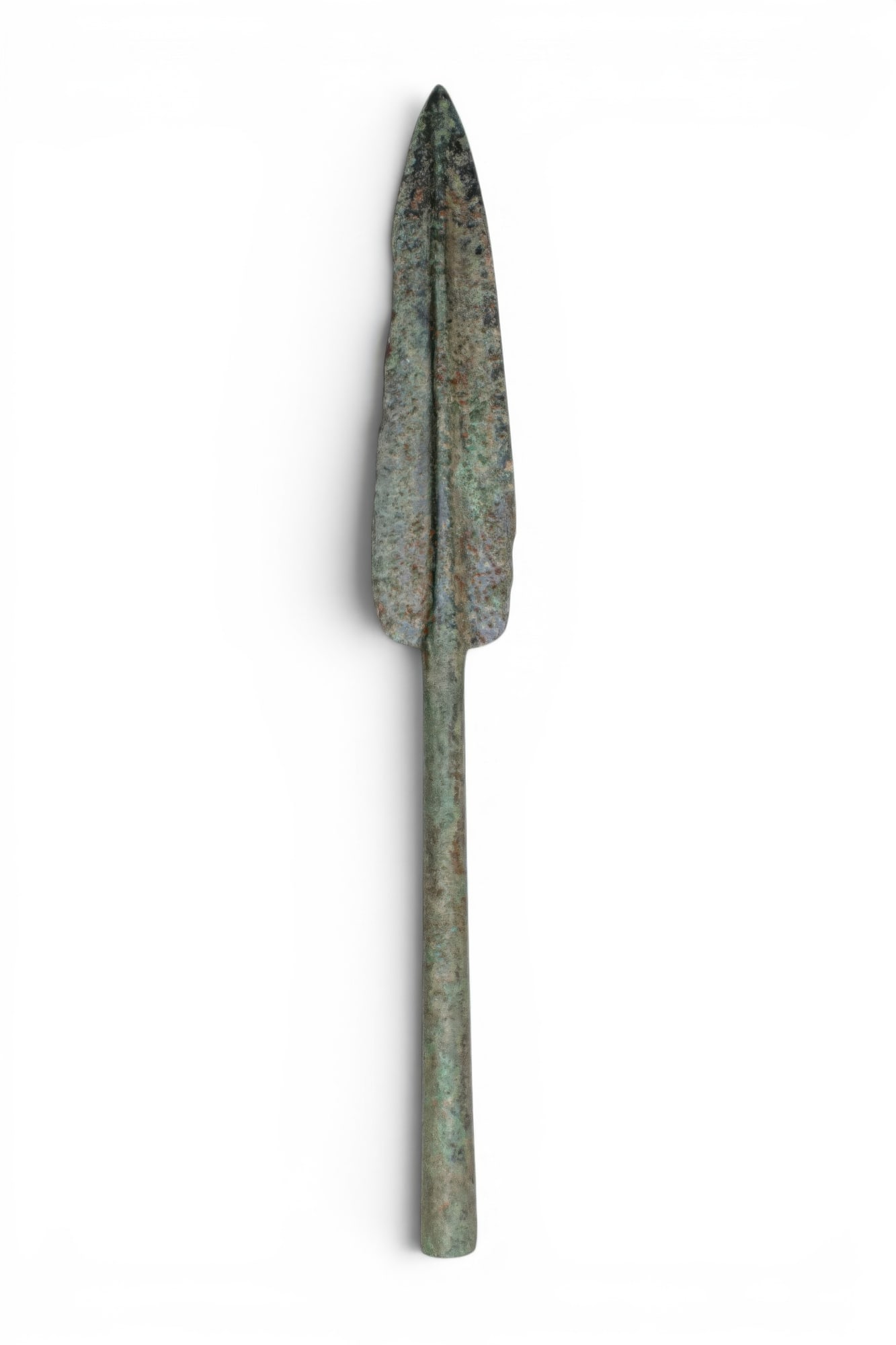 BRONZE AGE / EARLY GREEK PERIOD BRONZE SPEARHEAD (1 of 2)