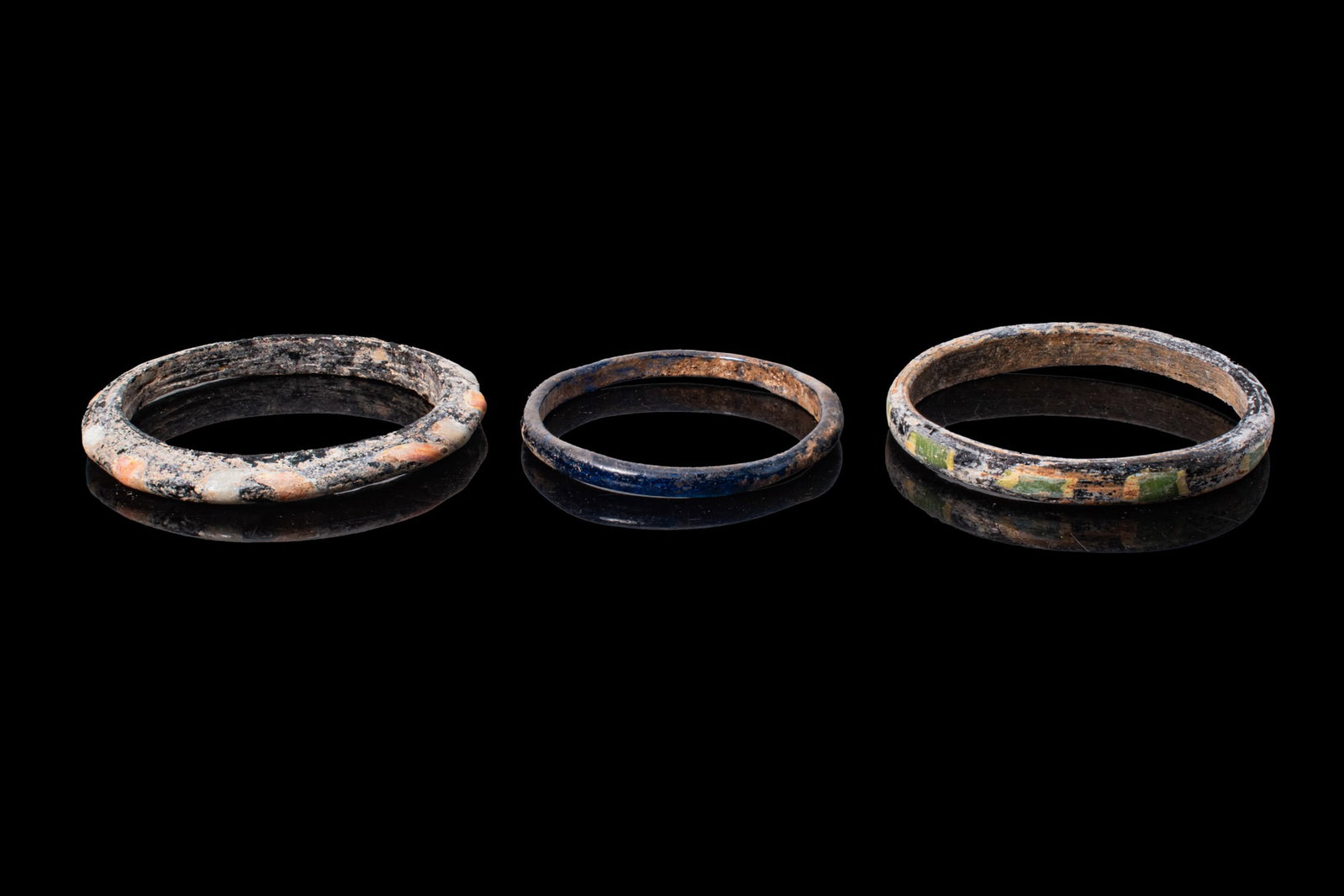 COLLECTION OF ROMAN GLASS BRACELETS (1 of 3)