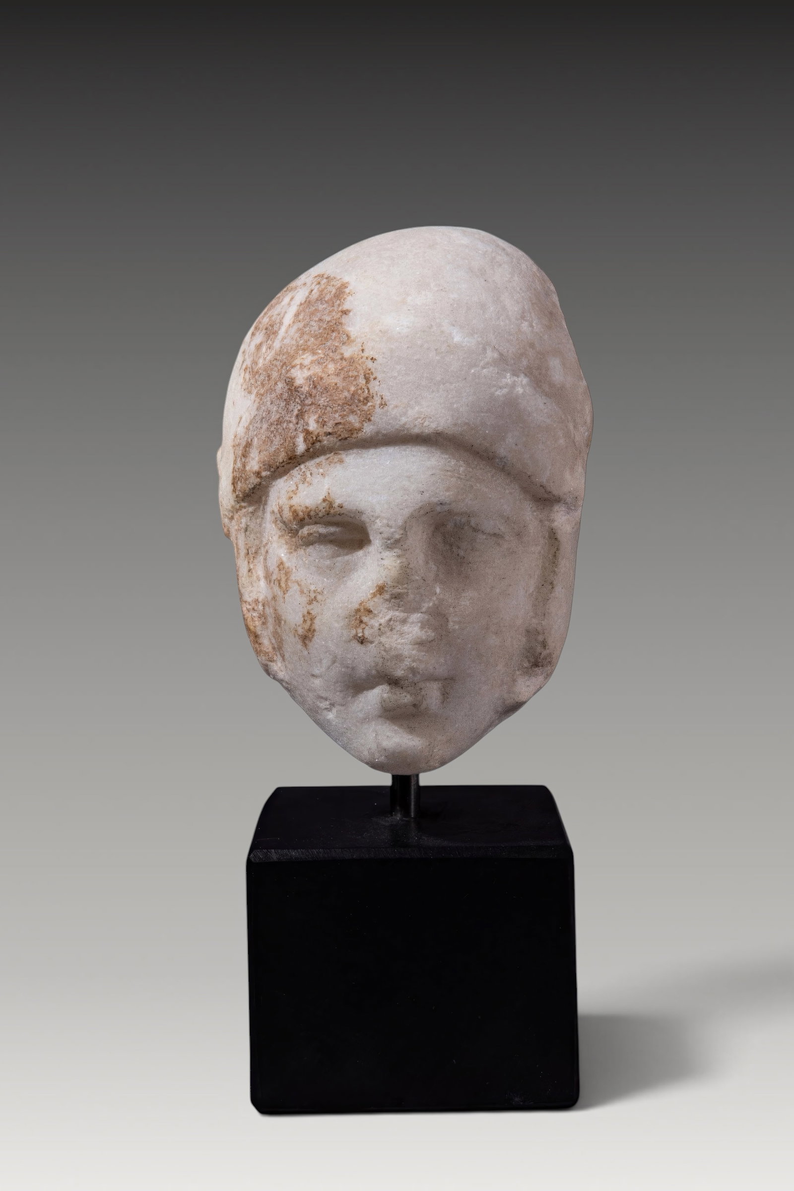 ROMAN MARBLE HEAD OF ARES BORGHESE TYPE (1 of 7)