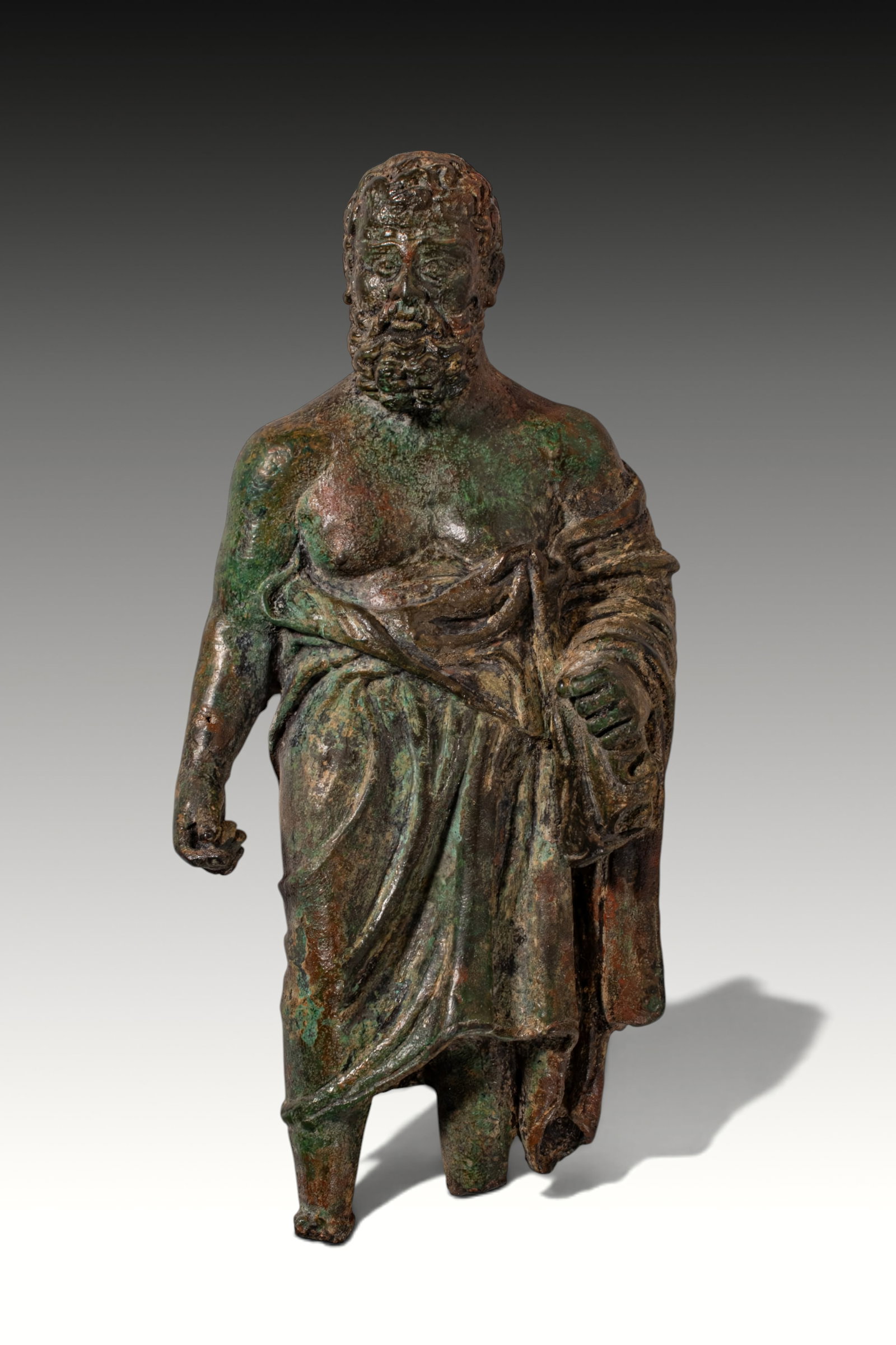 LARGE ROMAN BRONZE FIGURINE OF HERCULES (1 of 5)