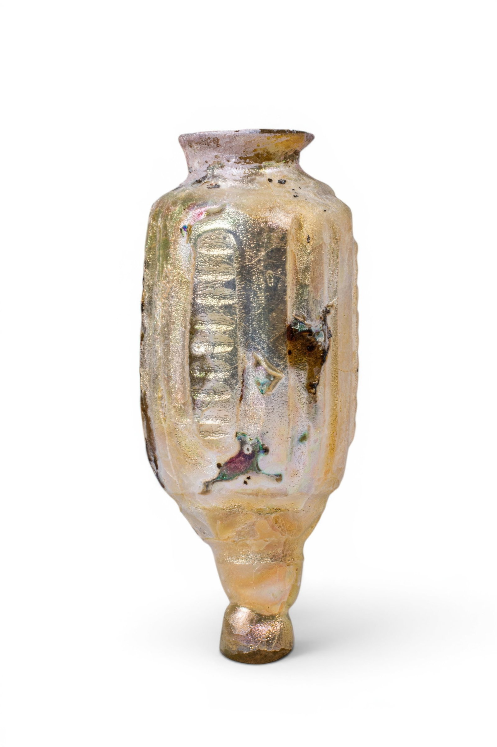UMAYYAD GLASS FISH FLASK (1 of 3)