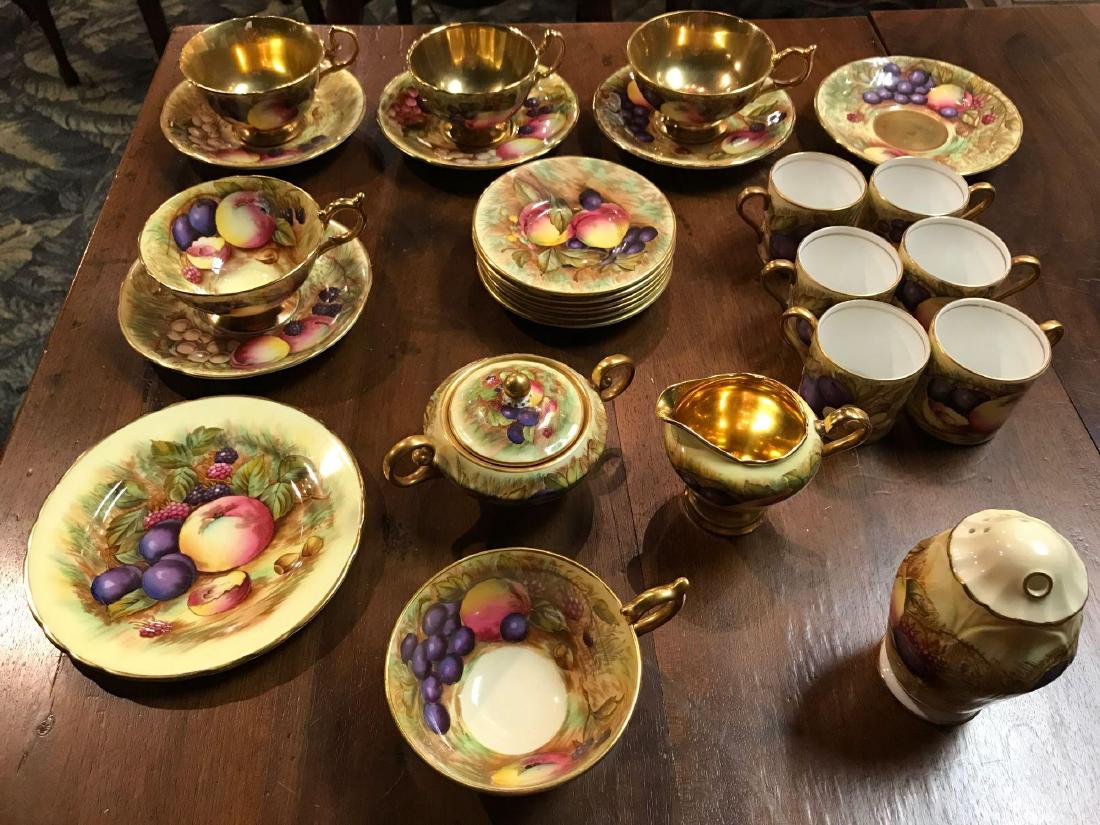 Collection of Aynsley Vintage Orchard Gold Gilded China (1 of 8)