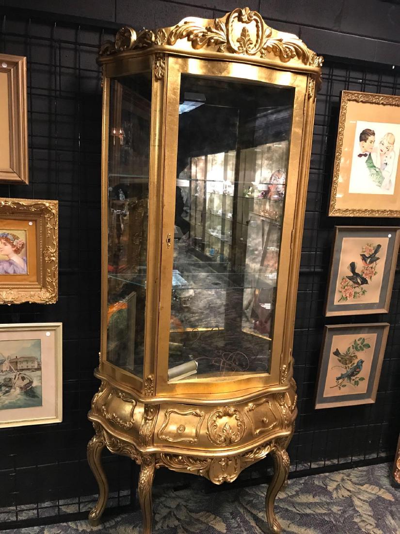 Reproduction French Curio Cabinet (1 of 5)