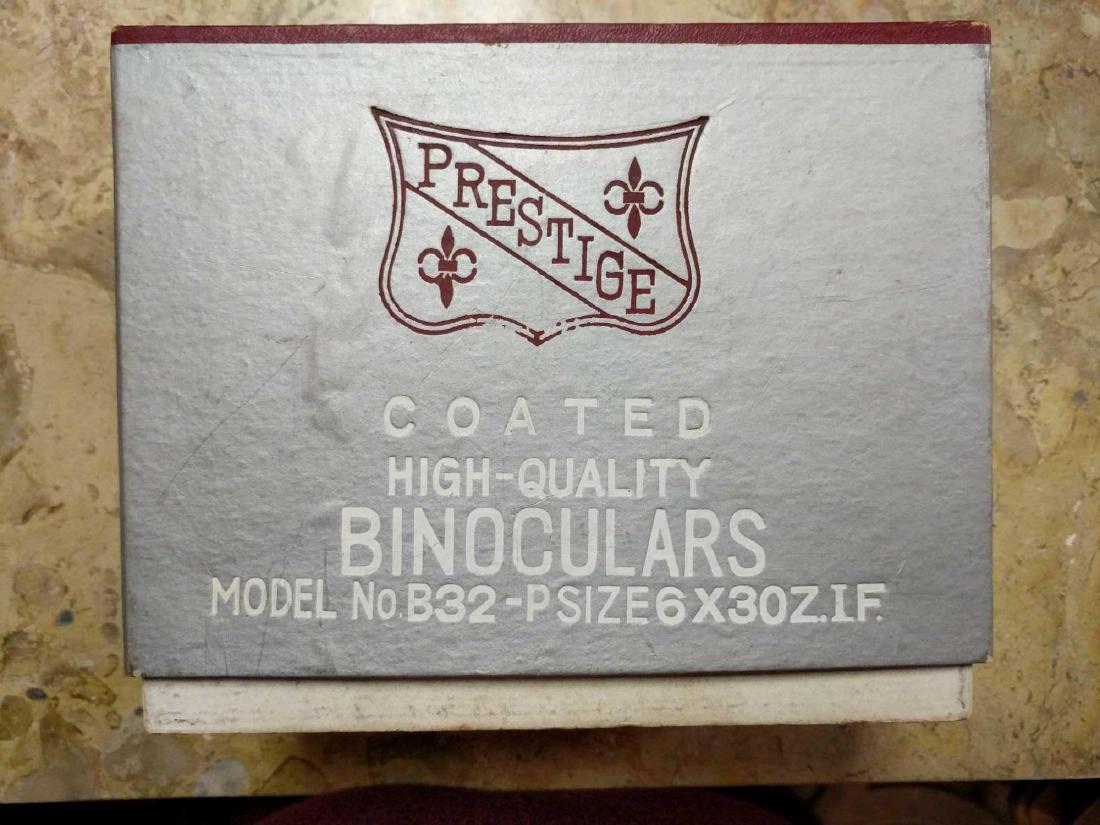 Prestige Binoculars and pre 1940's Biascope Field Glass (1 of 10)