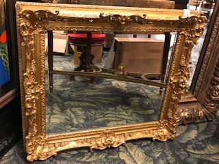 Vintage Gold Framed Mirror (1 of 5)