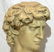Faux Marble bust of Michelangelo's David - 3