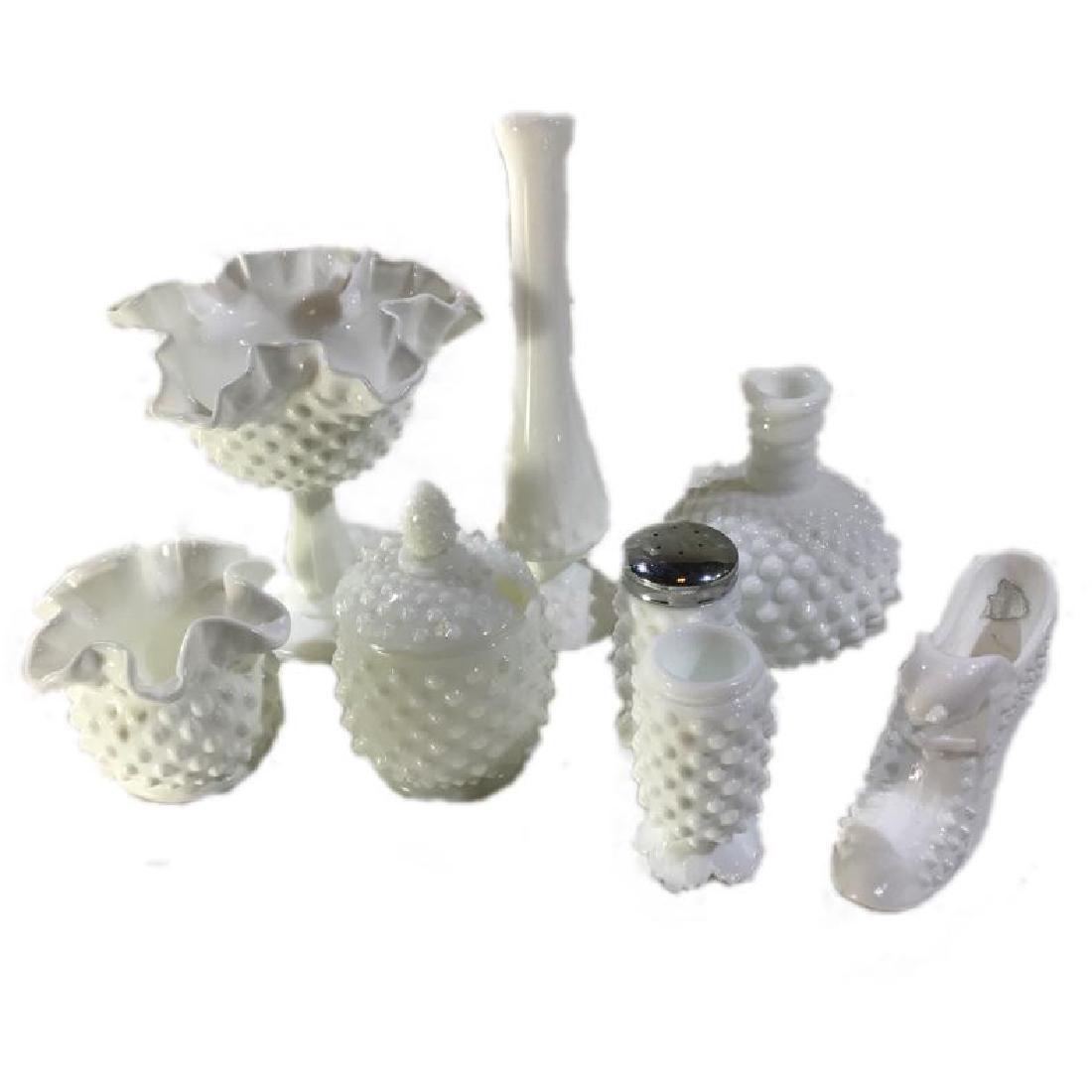 9 Rare Fenton Hobnail Milk Glass Pieces Nov 30 2017 Rapid