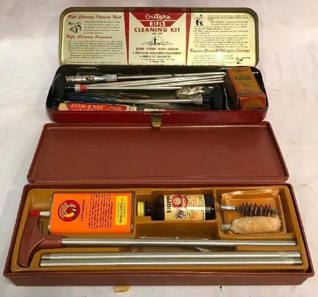 2 Vintage Gun Cleaning kits