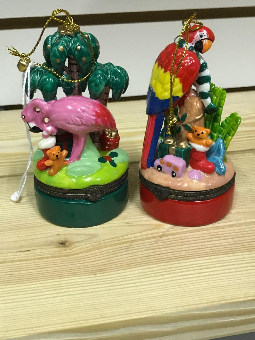 12 Porcelain Box Holiday Ornaments (1 of 4)