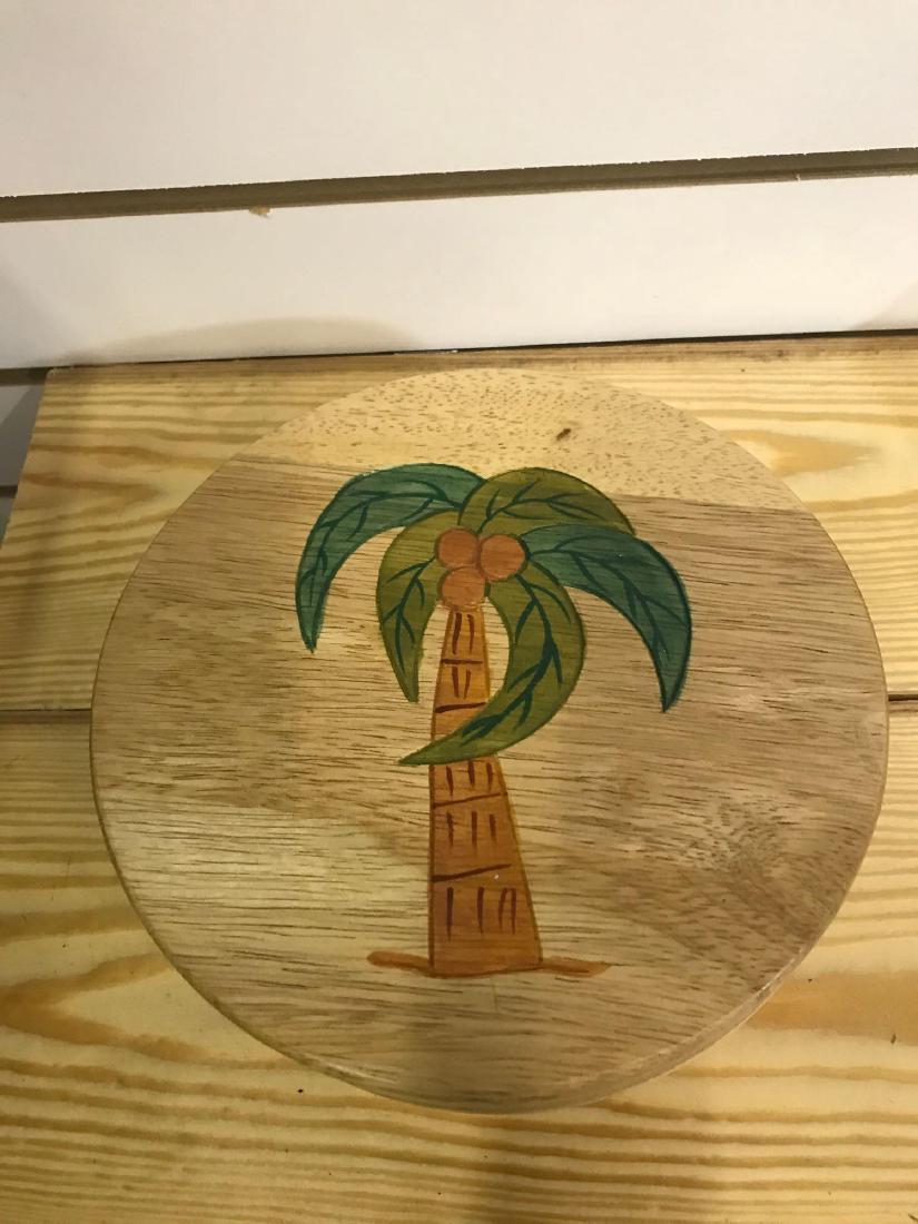 5 7.5ï¾” Palm Tree Round Cutting boards (1 of 4)
