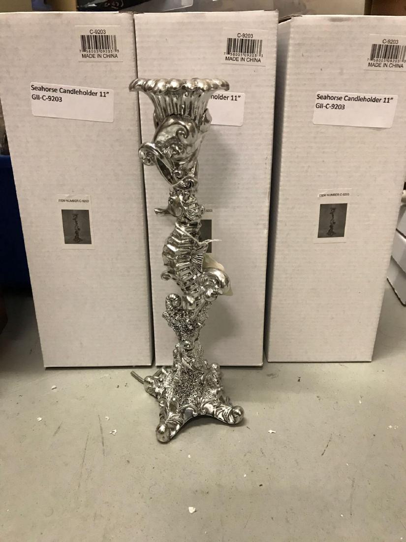 4 11ï¾” Seahorse Candleholder Candle Stick (1 of 6)