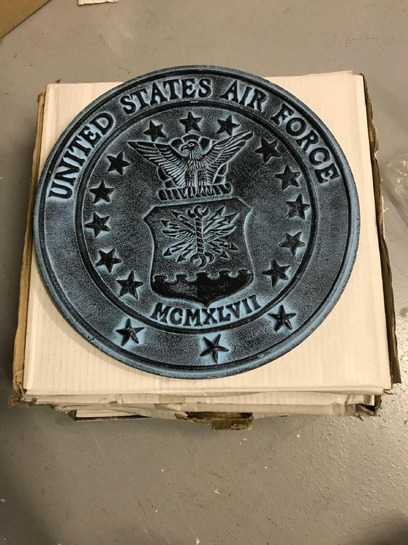 7 Metal United States Air Force Wall Plaques (1 of 5)