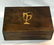 Art Deco Temple Dancer Wood Trinket Box