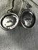 Sterling Silver and Turquoise Button Earrings - 7