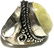 Sterling Silver Quartz Ring - 5
