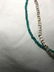 Turquoise and Silver Colored Necklace - 10