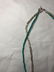 Turquoise and Silver Colored Necklace - 14