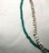 Turquoise and Silver Colored Necklace - 2