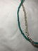Turquoise and Silver Colored Necklace - 3