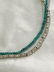 Turquoise and Silver Colored Necklace - 8