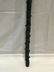 Vintage Dark Wood Walking Stick - 2