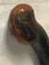 Vintage Dark Wood Walking Stick - 5