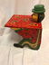 Folk Art Antique Clown Children's Table - 3