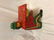 Folk Art Antique Clown Children's Table - 7