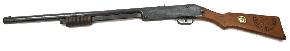 Daisy Buck Jones BB Gun Sundial Compass Stock: 1 Daisy model 107 Buck Jones Special BB gun rifle. In 1934, after their early success with the Buzz Barton in 1932 and 1933, Daisy introduced the Buck Jones Special. It was their second air rifle to b