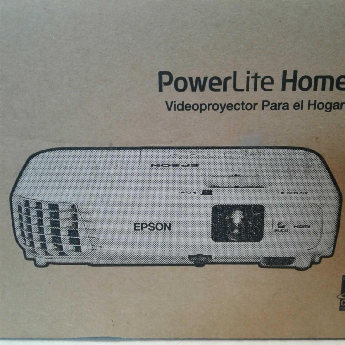 Epson Powerlite Home Cinema 740HD Projector, New In Box: Epson Powerlite Home Cinema 740HDÂ Projector, New In Box; experienceÂ widescreen entertainment in the comfort of your own home. This Epson high definition, 3000 lumen projector is new, sealed in t