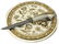 Georges Briard Ceramic Cheese Plate With Knife