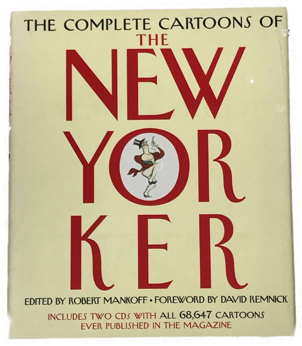 The Complete Cartoons of The New Yorker: This book is like new condition. Includes Two CD 's. HBDJ
