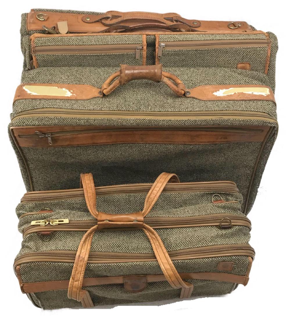 hartmann luggage leather vintage