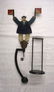 Folk Art Balancing Toy Skyhook - 3