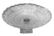 Large American Brilliant Cut Glass Pedestal Dish