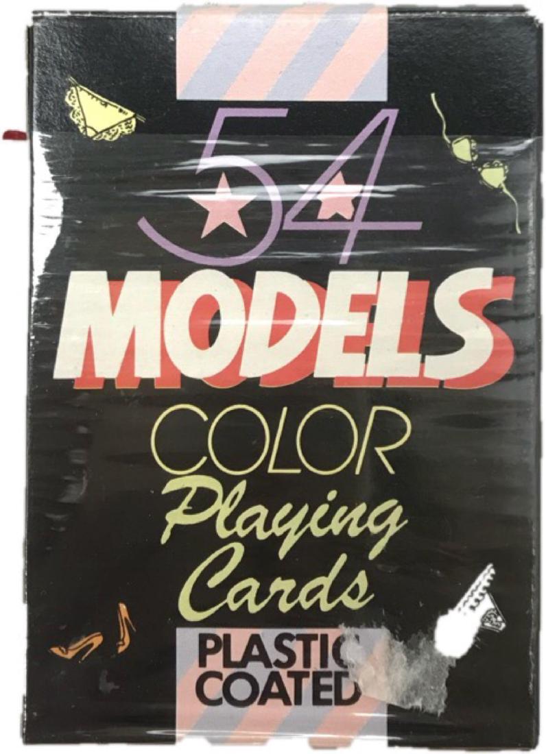 Vintage - Nude Playing Cards - 54 Models in Color: Here is a set of opened vintage Nude Playing Cards from the 70's/80's. They are in good condition.