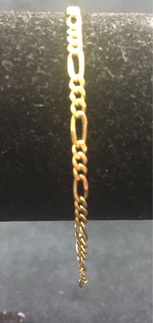 Vintage 18K Italian Rose Gold Bracelet: Vintage 18K Italian Rose Gold Bracelet; This piece is Italian rose gold and is double marked 750 AR. It measures at approximately 8" L and weighs 4.4g.Â