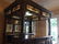 English Oak Canopy Bar with Stained Glass Panels - 7