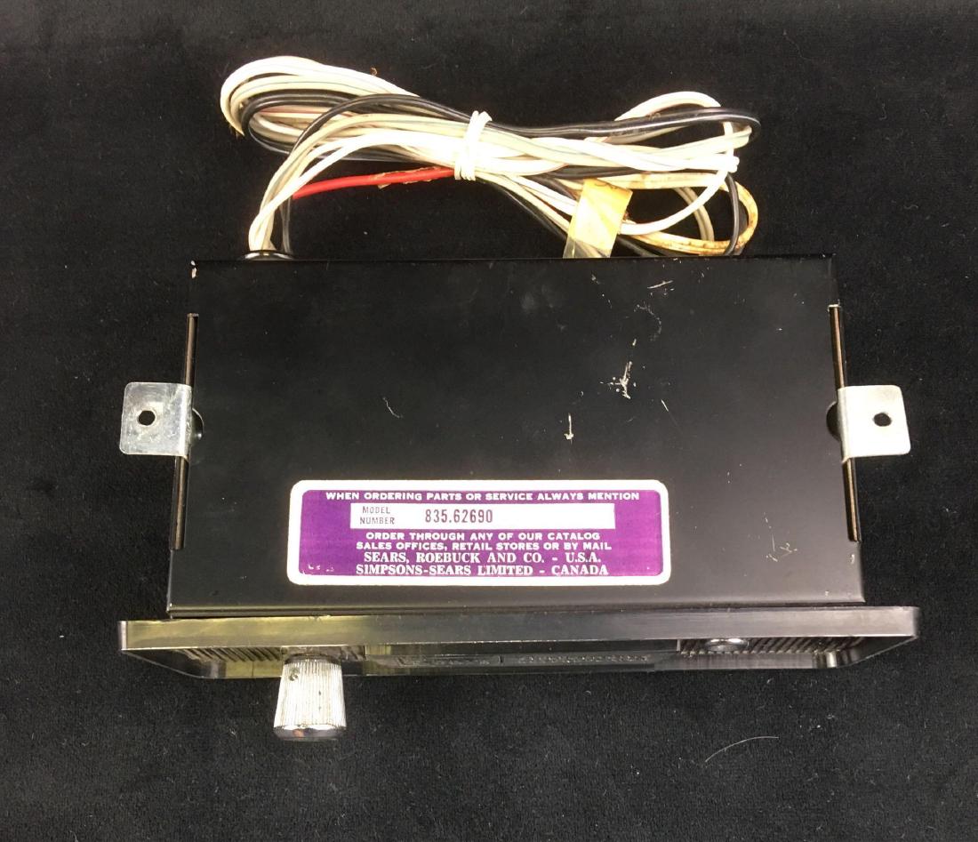 Vintage Sears Stereophonic Reverberator: a must have for that true 60' rock and roll sound. This unit is untested and includes wire leads. It shows model number "835.62690, serialÂ # 82723", It appears to be in very good condition, it meas