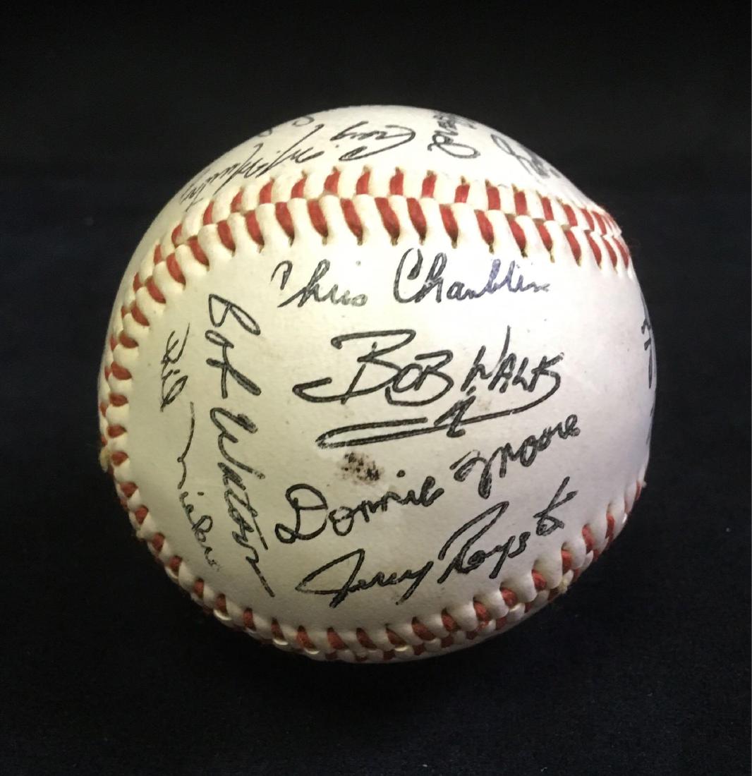 1982 Atlanta Braves Team Autographed Baseball National