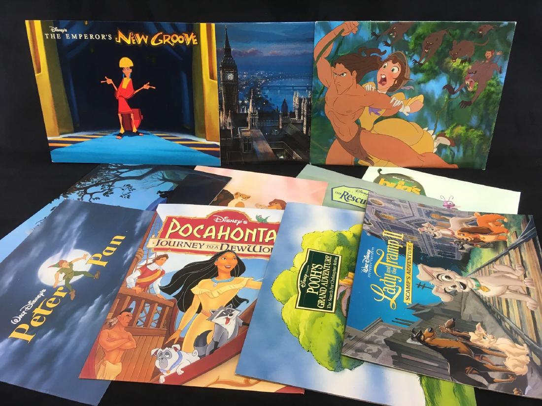 Lot of 11 Disney Collectables, Commemorative Lithograph