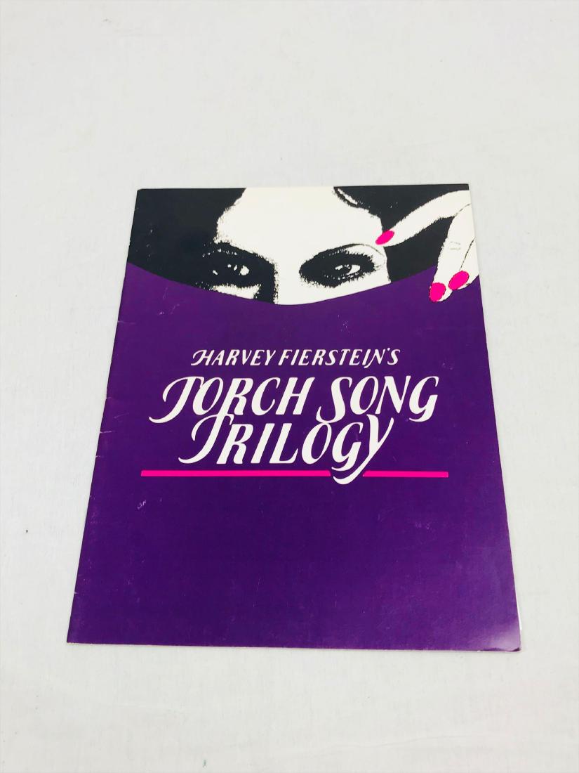 TORCH SONG TRILOGY Souvenir Program DAVID GARRISON /: TORCH SONG TRILOGY Souvenir Program DAVID GARRISON / COURT MILLER NYC 1983; Measures at approximately 12" L x 9" W.Â
