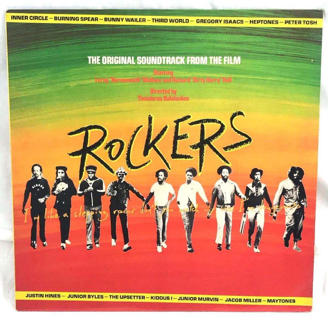 Vintage Rockers Reggae Album Soundtrack: One Vinyl record Album by Bunny Wailer, Burning Spear, Gregory Isaacs, Inner Circle, Jacob Miller, Junior Byles, Junior Murvin, Justin Hinds, Kiddus I, Multi Interpretes, Peter Tosh, The Domino's, The