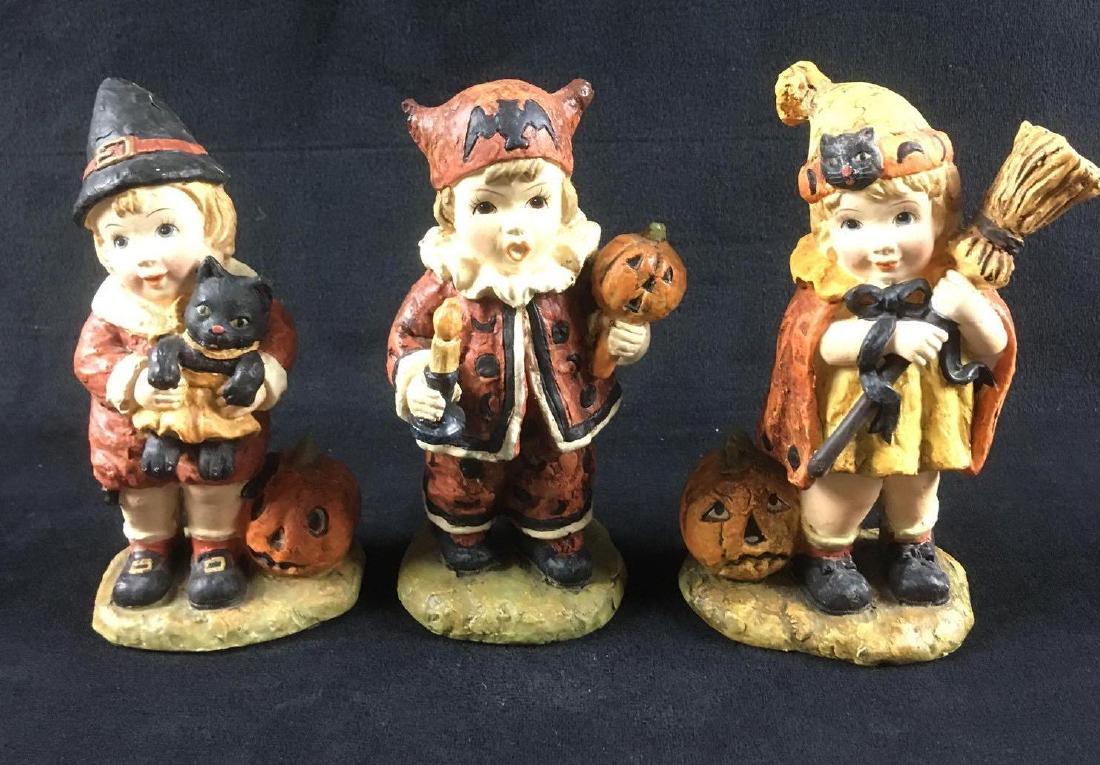 3 Bruce Elsass Collection by Bethany Lowe Designs Resin: 3 Bruce Elsass Collection by Bethany Lowe Designs Resin Halloween Figurines. These figurines are in great condition. None of the figurines have chips or cracks or any missing paint. The three include 