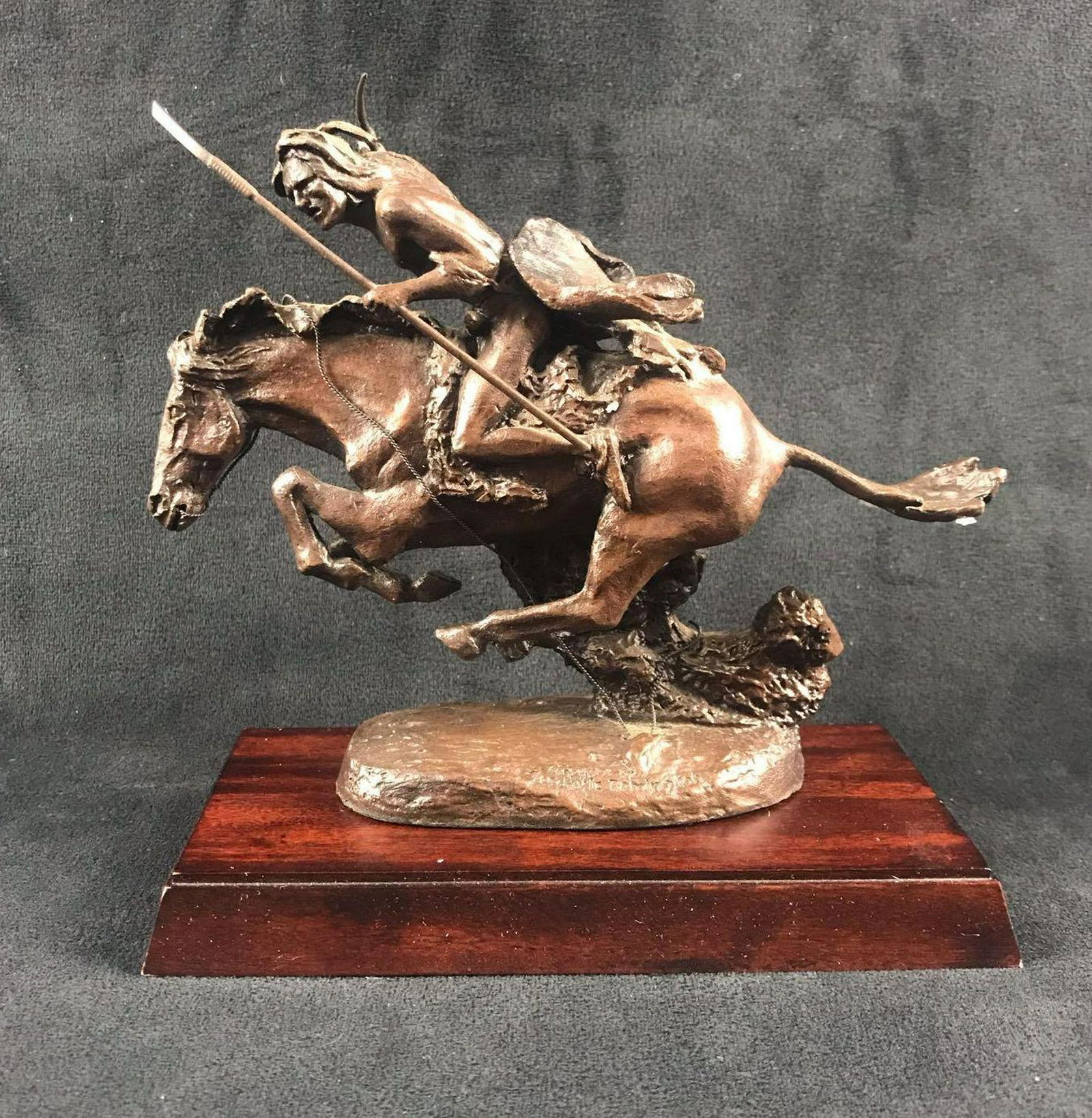 Frederic Remington Franklin Mint The Cheyenne Bronze Aug 29, 2019
